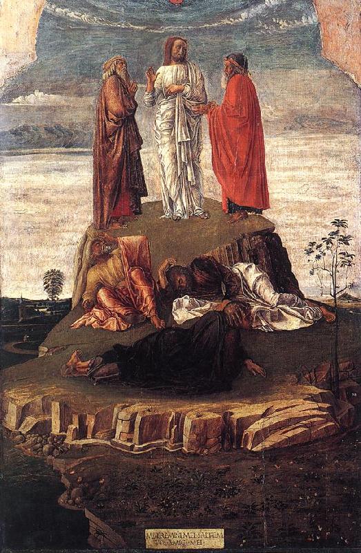 BELLINI, Giovanni Transfiguration of Christ se Germany oil painting art